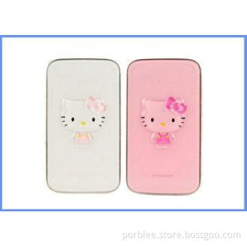 BigCapacity Slim Hello Kitty Power Bank , Lithium Polymer B